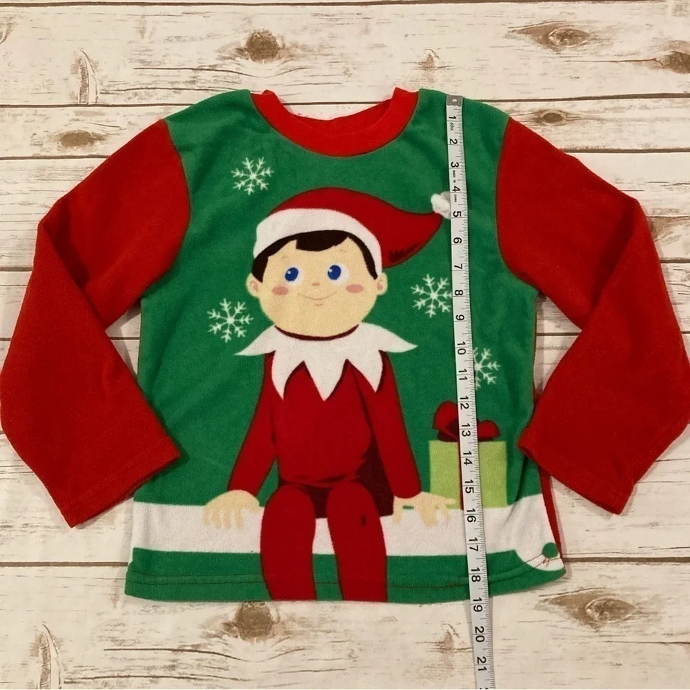 Kids Elf On A Shelf Christmas Pajamas Set Size 10